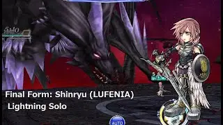 [DFFOO JP] LUFENIA Lightning Solo - Shinryu