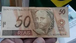 CEDULA RARA DE 50 REAIS VALOR 4.000.00 REAIS aprenda a identificar veja o vídeo