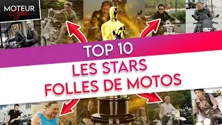 🎬 Johnny, Tom Cruise, Brad Pitt... Les motards les plus c&eacute;l&egrave;bres du monde ! Top 10 - Moteur Cycle