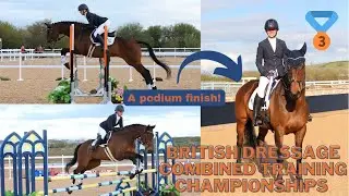 BRITISH DRESSAGE COMBINED TRAINING CHAMPIONSHIPS ~ Adventures of Megatron | Equestrian Vlog