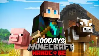 I Survived 100 Days of Hardcore Minecraft by Farming Like Crazy