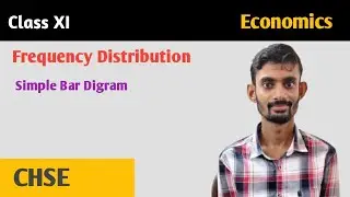 FREQUENCY DISTRIBUTION | SIMPLE BAR DIGRAM | ECONOMICS ARTS 1ST YR BY MANASH SIR XI