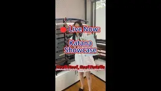 Live Katana Showcase &mdash; A Detailed Display of Every Blade Detail   Katana Live