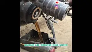 Bajaj Dominar 400 vibration issues solved #dominar400 #bajaj #motul #automobile #rider #touring