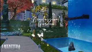 Lifeafter Manor Design- Neoclassical Garden Review |