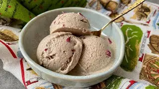 Taste Test: Pistachio Rose Vegan Ice Cream Made in the Ninja Creami!