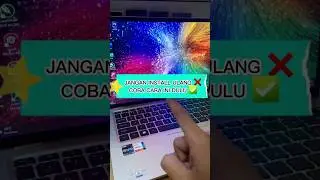 Cara membuat laptop lemot jadi ngebut kembali #shorts