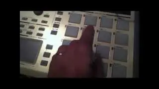 Isomorphic keyboard with a regular keyboard as root note chooser.
