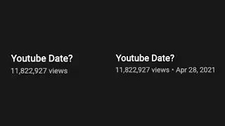 How to see a YouTube video's upload Date