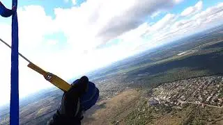 Skydiving in Kiev Ukraine on 14th October,  2020
