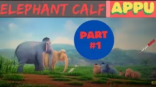 Appu's Odyssey: Saving Dad from Poachers | Part 1 | Elephant Calf Appu | Movie Magic Vault |
