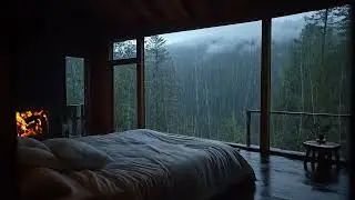 Relaxing Rain Sounds for Stress Relief | Sleep Fast, Don't Overthinking