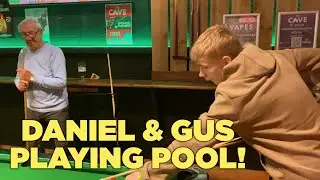 Daniel vs. Gus at Pool! The Woodman Bar, Waterford, Ireland - 03/08/2024