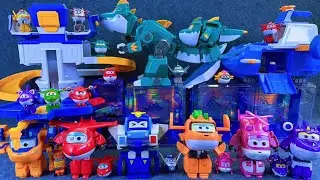 16 mins Unboxing the Super Wings Dinosaur Mist Spray Robot and the Super Elite Flying Team