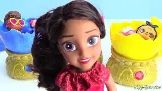 Opening LOL Surprise Confetti Pop Giant Surprise Eggs and Elena of Avalor Baby Jaquin Cubs