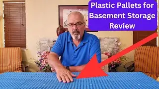 Lightweight Plastic Pallets for Basement Storage 🏠 | 6-Pack Review & Demo!