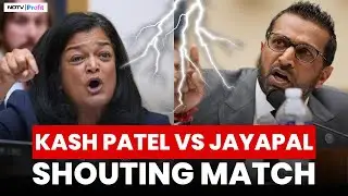 7 Minutes Of Kash Patel Vs Jayapal WILD Fight Over Epstein Files During House Hearing