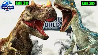 Can Level 20 Ceratosaurus Gen 2 defeat Max Level 30 Blue? | Jurassic World Alive