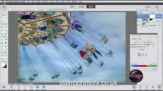 Photoshop Elements The Swing Ride- Graphic Novel filter part 1