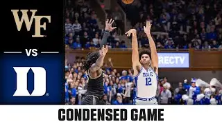 Wake Forest vs. Duke Condensed Game | 2025-26 ACC Men's Basketball