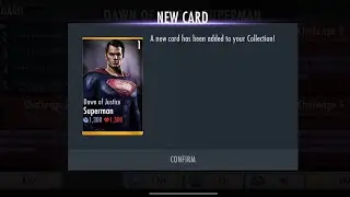 Dawn of justice superman challenge completed in injustice gods among us mobile gameplay 