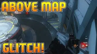 CoD AW Zombies - On Top of Map Godmode Glitch! (CoD AW Zombies Glitches)