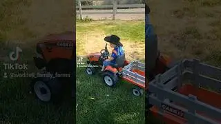 Upgrading the fleet. #farmkid #agriculture #farmtoys #farm #caseih #tractor #farming