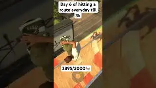Day 6 #shorts #viral #skate #MSW #route #3k