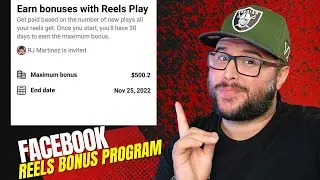 Facebook Reels Play Bonus Program - How To Get Invited To The Facebook Reels Play Bonus Program