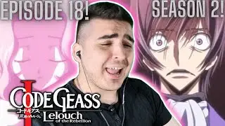 NUNNALLY IS GONE??? LELOUCH BREAKS DOWN!! CODE GEASS SEASON 2 EPISODE 18 REACTION! Final Battle