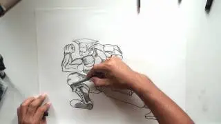 How To Draw Guile (Street Fighter)
