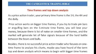 Candlestick Patterns Master Class Top Down Analyisis Part 1 Ep14