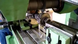 Helical gear operation in milling machine
