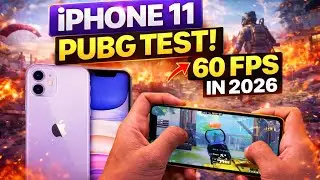 iPhone 11 PUBG Mobile Test in 2026 😱 | 60 FPS Gaming Still Possible?