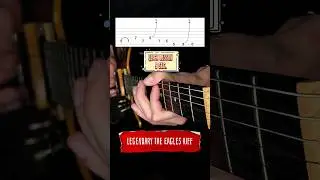The Eagles - Life In Fast Lane(Intro) #theeagles #lifeinfastlane #guitartab