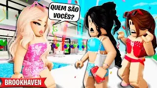 AS MENINAS ENTRARAM ESCONDIDAS NA FESTA DA POPULAR | Historinhas Brookhaven Rp Bibi e Lud