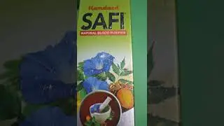 Safi  natural blood purifier syrup for glowing skin tret acne pimples  and digestive ke liye use ..k