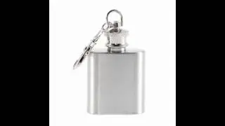 Redwood Flask - Portable Stainless Steel 1Oz Hip Flasks Drinkware Painting Flask Bottle Flask