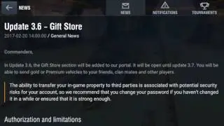 Gift Shop Update 3.6  || Wot Blitz