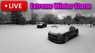 🔴LIVE Extreme Winter Storm (Live Coverage)