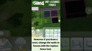 How to assign a fenced area to a residential unit #sims4forrent #thesims4tutorial #sims4tutorial