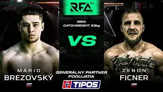 M&aacute;rio BREZOVSK&Yacute; VS Zenon FICNER (MMA) | RFA 25 ŽILINA