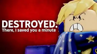 Сделка с плюшевыми игрушками Potemer от Roblox YouTube УНИЧТОЖЕНА | Вот, я сэкономил вам минутку