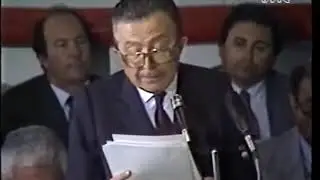 1989: Giulio Andreotti inaugura la 53° Fiera del Levante a Bari