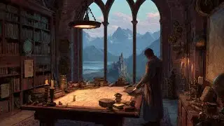 Celtic Fantasy Music – Healing Harp & Flute by the Silver River / Music for Deep Focus & Study