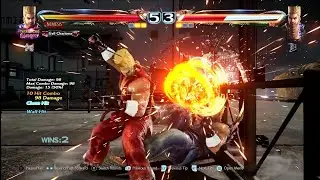 Finally landed Qcb1+2 Hardest Combo Online...