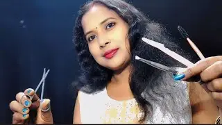 ASMR Doing Your Eyebrows