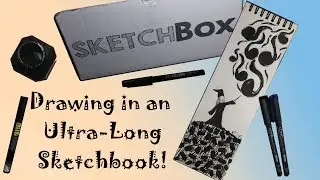 October Sketchbox Art//Ink Magic