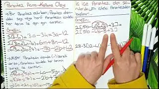 ✅ PARANTEZ AÇMA - KAPAMA OLAYI