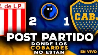 ⚽ESTUDIANTES vs BOCA | POST- PARTIDO en VIVO | GONROMIAU
